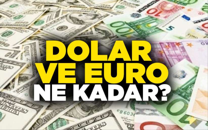 8 Ekim Salı Samsun'da Dolar ve Euro fiyatları güncel fiyatlar
