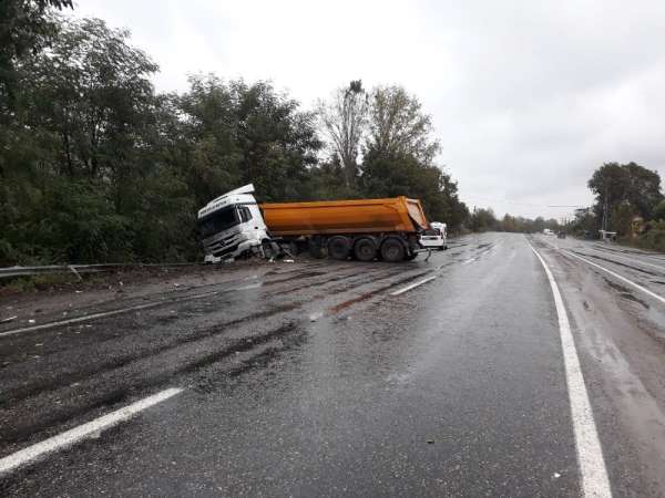 Zonguldak'ta trafik kazası: 1 yaralı 