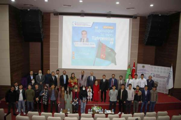 Tokat'ta, 'Bağımsızlığının 30. yılında Türkmenistan' konferansı