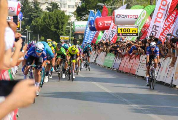 58. Cumhurbaşkanlığı Türkiye Bisiklet Turu'nun ilk etabını Jasper Philipsen kazandı