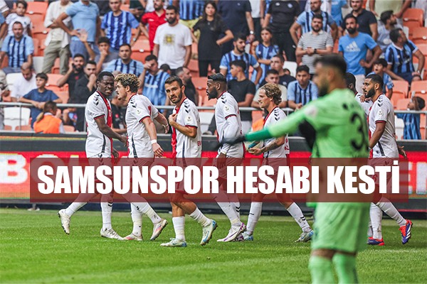 Samsunspor Hesabı Kesti