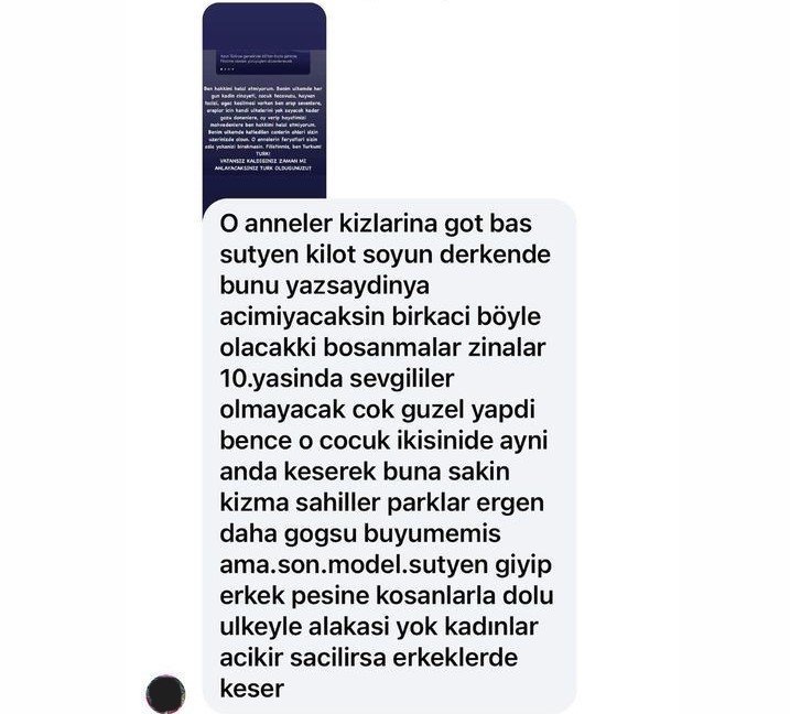 Samsunlu kadına sosyal medyadan tehdit 'Samsun ufak yer kafan kesilir'