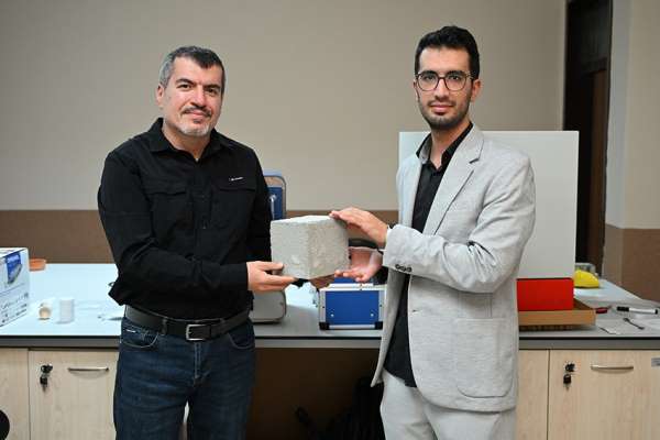 3 üniversite tarafından geliştirilen güçlendirilmiş köpük beton tescillendi