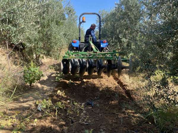 Alaşehir'de çiftçilerin yağmur sevinci