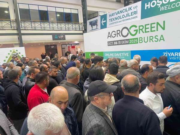 Bursa Tarım Fuarı çiftçilerin yoğun ilgisiyle açıldı