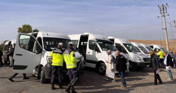 Muratlı'da okul servisleri mercek altında