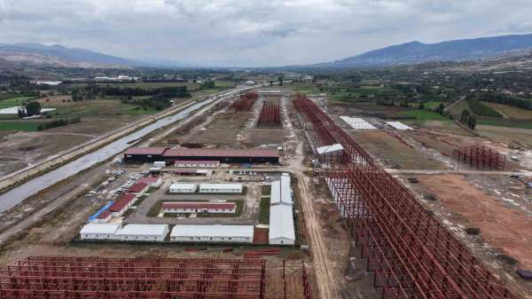 Tokat'ın yeni sanayi sitesi afetlerde sığınma alanı da olacak