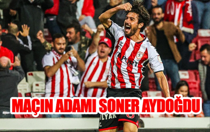 Samsunspor İstanbulspor maçının adamı Soner Aydoğdu