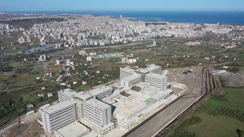 Samsun Şehir Hastanesinin yüzde 85'i tamamlandı: Bölgenin sağlık üssü olacak