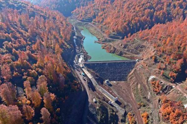 Ordu Büyükşehir Belediyesi baraj inşa etti