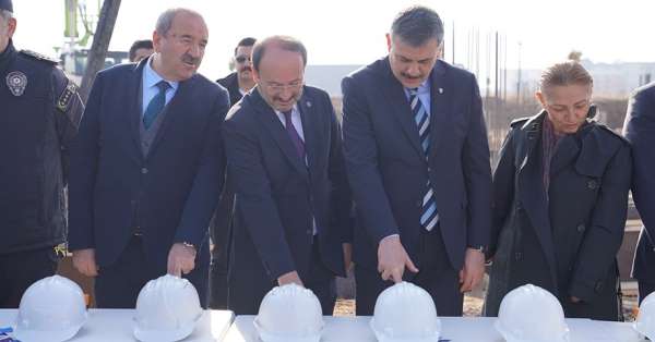 ETÜ Spor Bilimleri Fakültesi'nin yeni hizmet binasının temeli atıldı