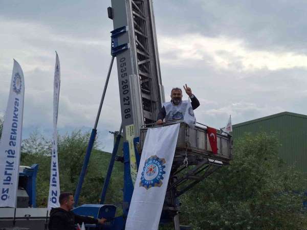 Öz İplik-İş Sendikası eylemlerine Karesi Tekstil'den engelleme
