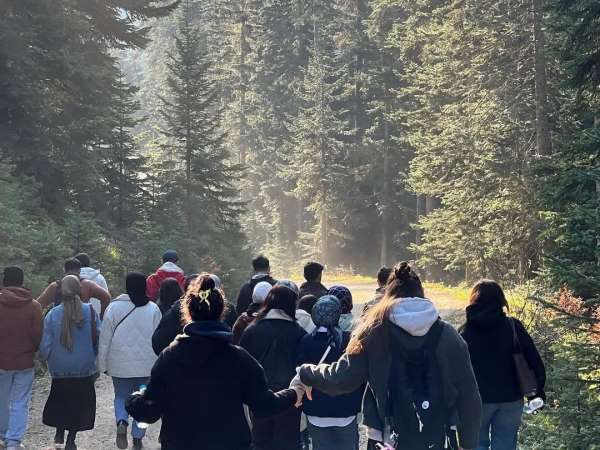 Türkeli'de doğa yürüyüşü