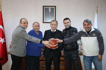 Bellona Kayseri Basketbol il Milli Eğitim Müdürü'nü ziyaret etti