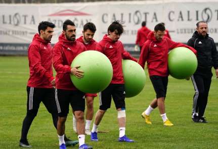 Demir Grup Sivasspor hazırlıklarını sürdürdü