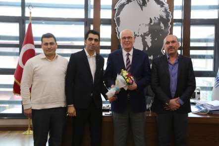 Kazım Kurt'a spora destek teşekkürü
