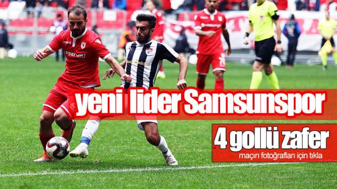 Samsun Manisa'yı 4-0 Yendi