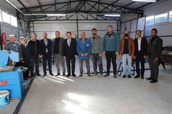 Gençlik ve Spor İl Müdürü Kabakcı: 'Atölyemiz hayırlı olsun'