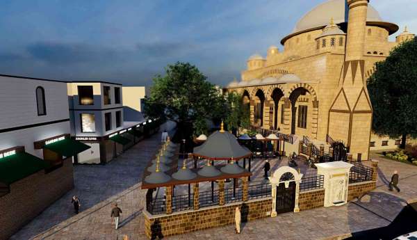 Rıdvan Paşa Camii'nde restorasyon başladı