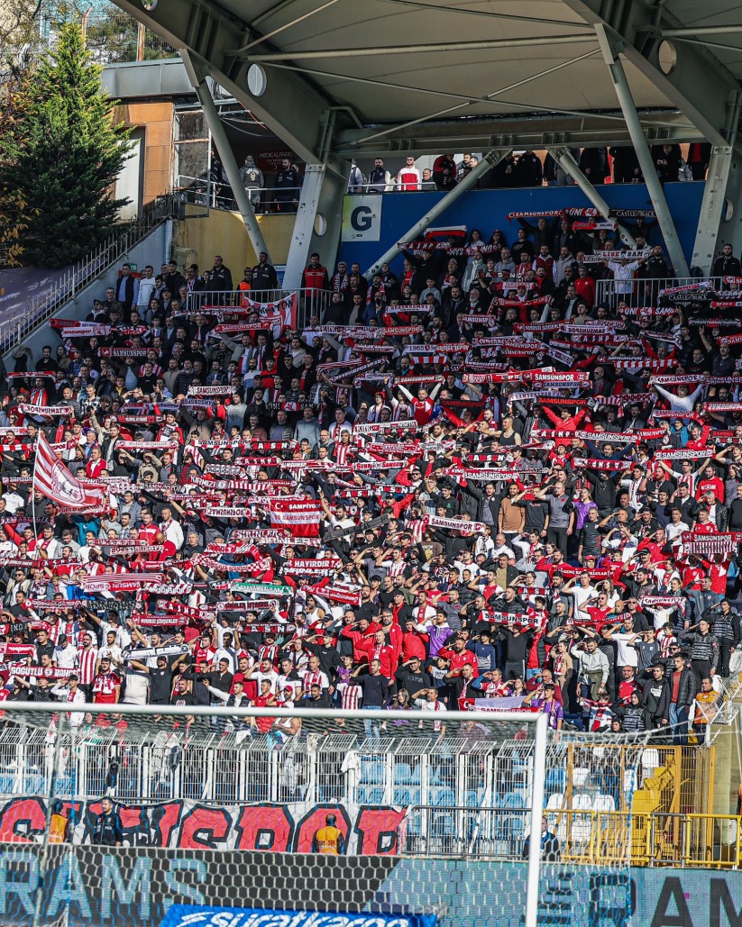 Samsunspor'dan Taraftarına Teşekkür
