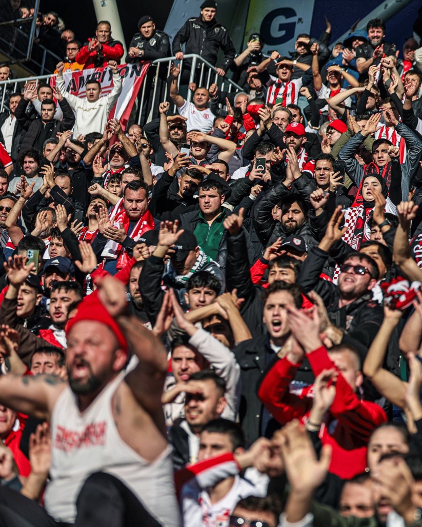 Samsunspor'dan Taraftarına Teşekkür