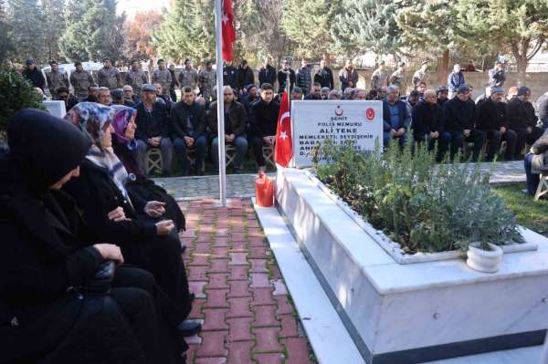Konya'da şehit polis anısına lokma dağıtıldı