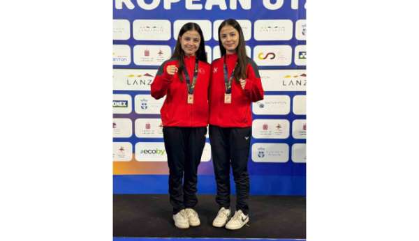 Eskişehirli milli sporcu ikizlerden Avrupa'da önemli başarı