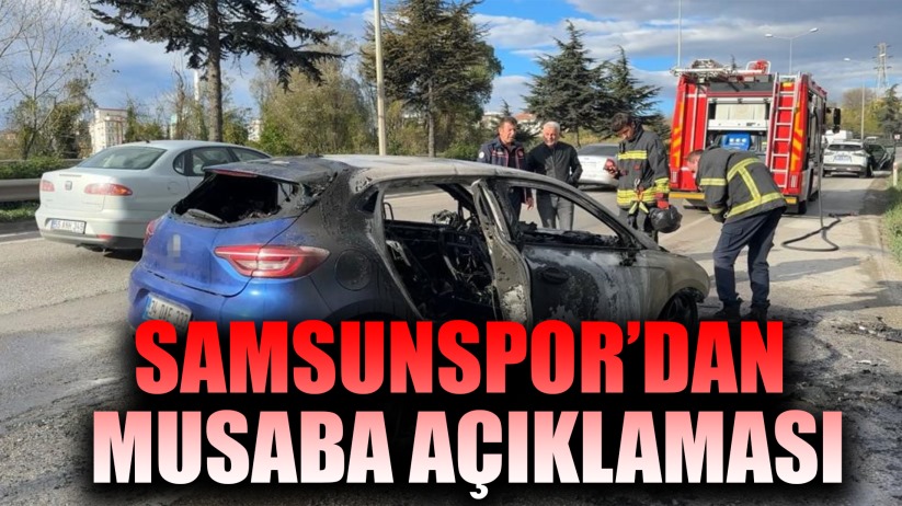 Samsunspor'dan Musaba açıklaması