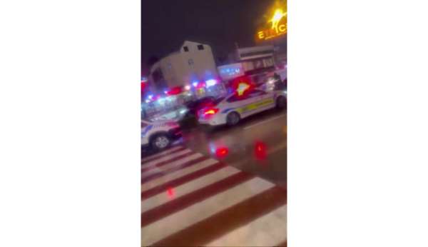 Kaza yerine gelen polis, kendi oğlunun yaralı olduğunu görünce şok yaşadı