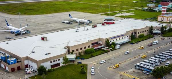 Samsun'da 11 ayda 1,5 milyon kişiye havayolu hizmeti