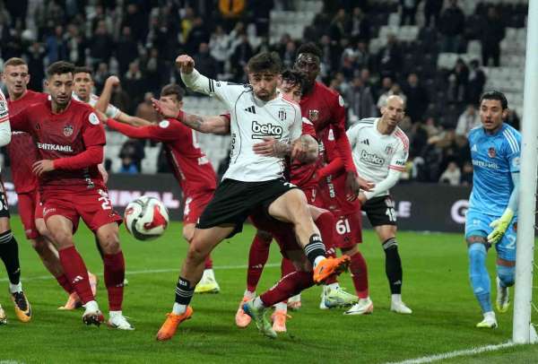 Trendyol Süper Lig: Beşiktaş: 1 - Gaziantep FK: 1