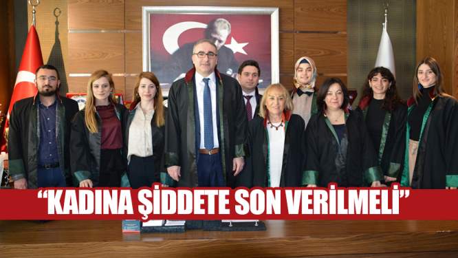 'Kadına şiddete son verilmeli'