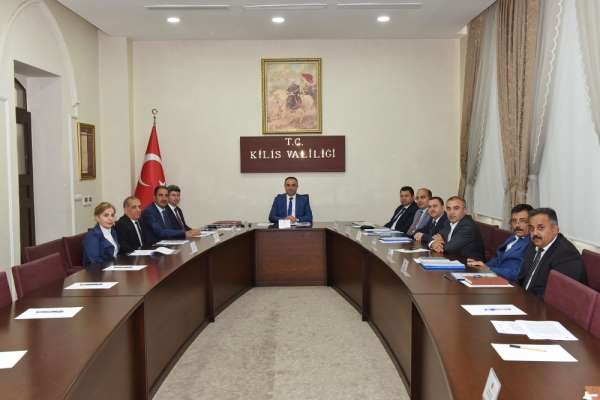 Vali Soytürk başkanlığında tahsisat komisyonu toplandı