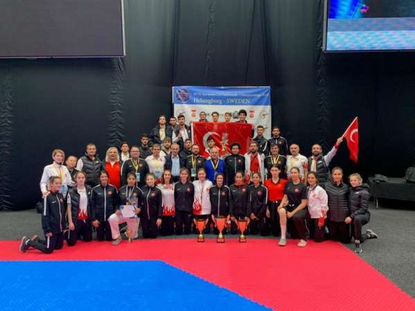 Türkiye, Avrupa Ümitler Taekwondo Şampiyonası'nı 12 madalya ile tamamladı 