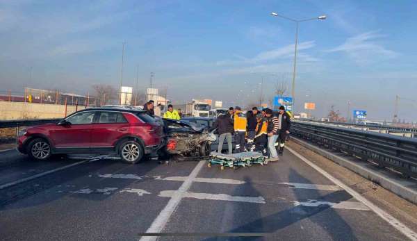 Afyonkarahisar'da trafik kazası 2 yaralı