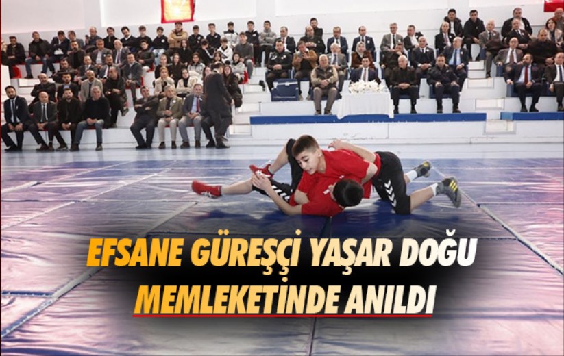 Efsane güreşçi Yaşar Doğu memleketinde anıldı