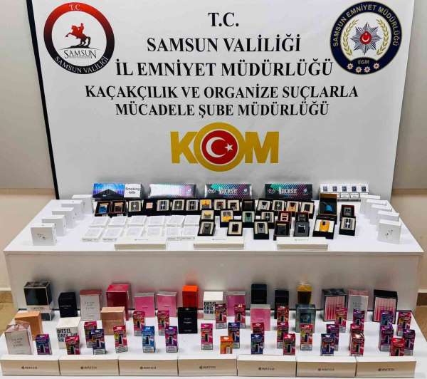 Samsun'da kaçakçılık operasyonu: 4 gözaltı