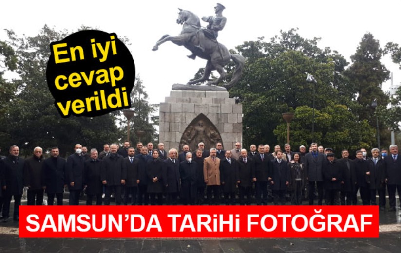 Samsun'da tarihi fotoğraf