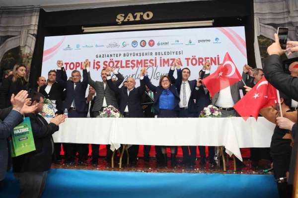 Gaziantep Büyükşehir'den çalışanlara yüzde 100 zam