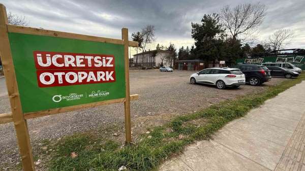 Ordu'da ücretsiz otopark hizmeti başladı
