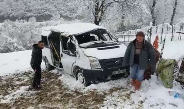 Samsun'da öğrenci servisi kazası: 1 öğrenci ölü, 7 yaralı