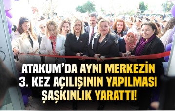 Atakum'da aynı merkezin 3 kez açılışının yapılması şaşkınlık yarattı!