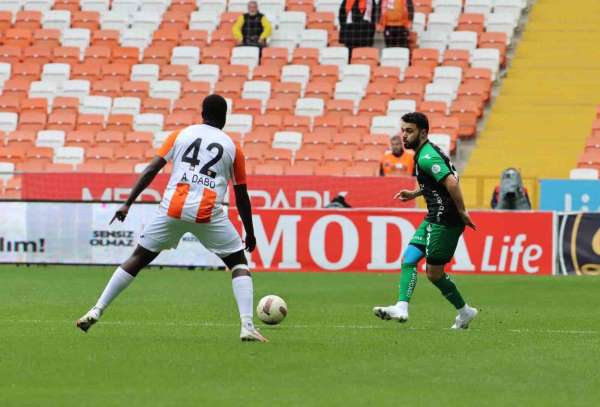 Trendyol 1. Lig: Adanaspor: 0 - Sakaryaspor: 0