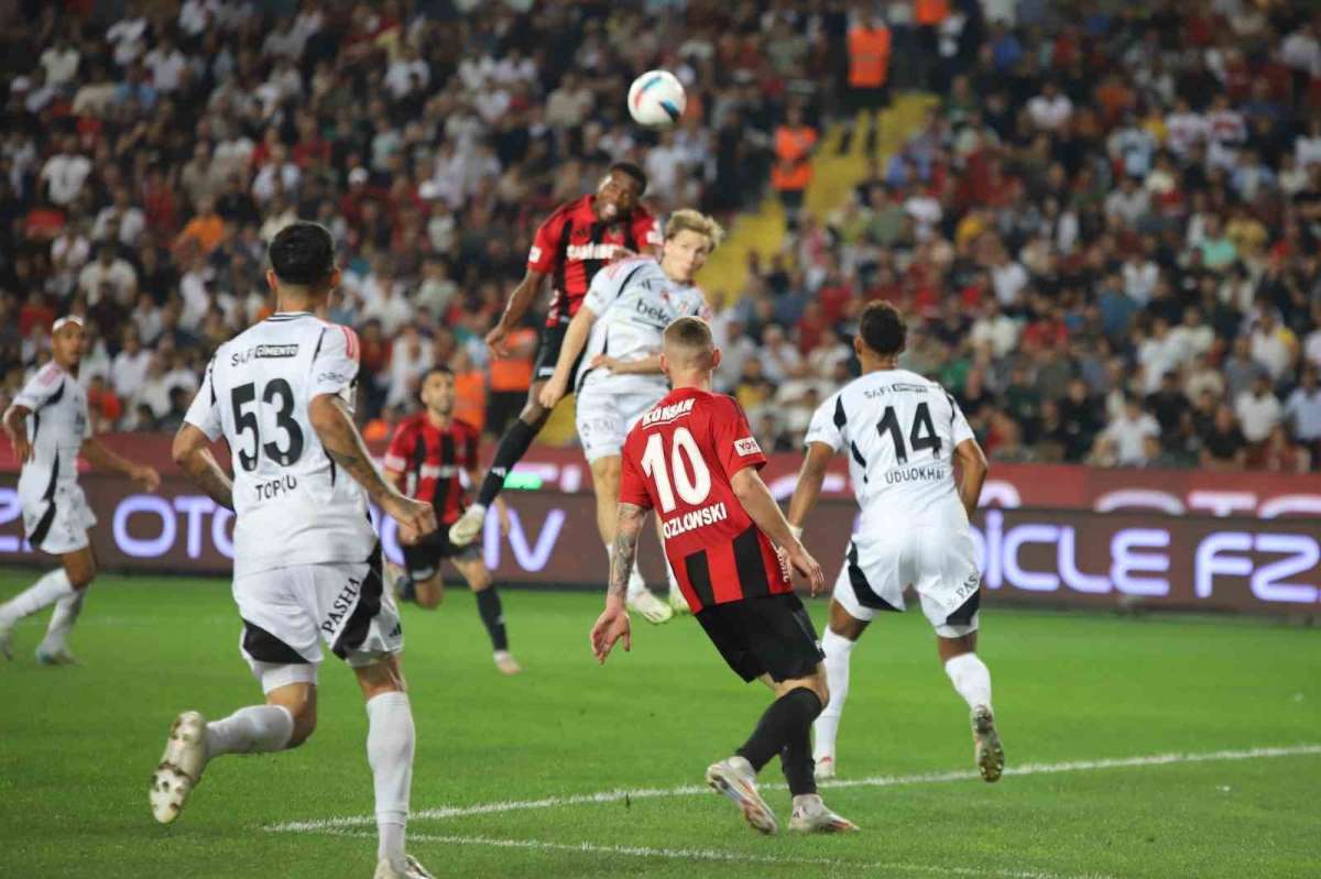 Beşiktaş ile Gaziantep FK 12 randevuda
