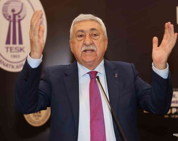 TESK Başkanı Palandöken: 'Girişimciliğin önündeki en büyük engel yüksek faiz ve maliyetlerdir'