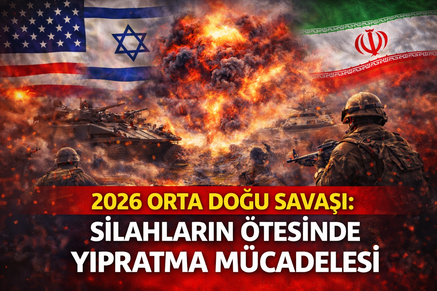 2026 Orta Doğu Savaşı: Silahların Ötesinde Bir Yıpratma Mücadelesi