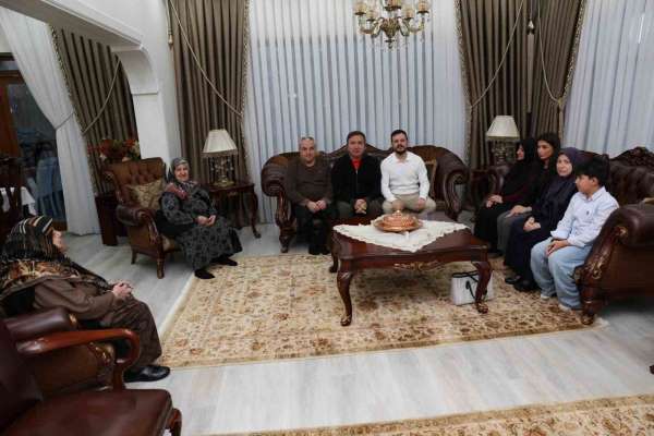 Vali Aydoğdu şehit aileleriyle iftar yaptı