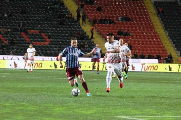 Spor Toto Süper Lig: Gaziantep FK: 0 - Trabzonspor: 0 - Gaziantep haber
