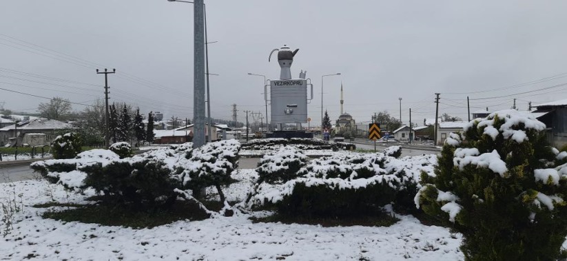 Samsun'da kar sürprizi