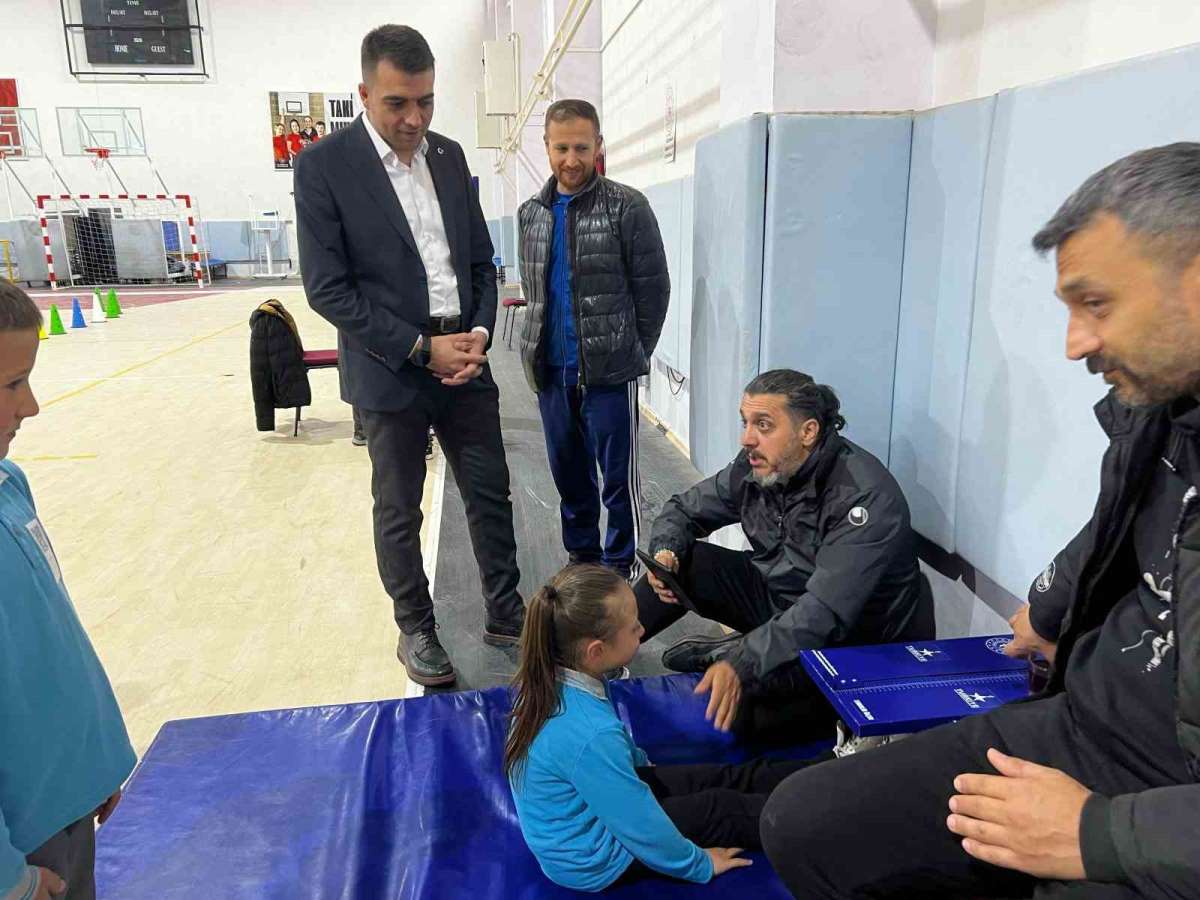 Altunhisar'da sportif yetenek taraması yapıldı